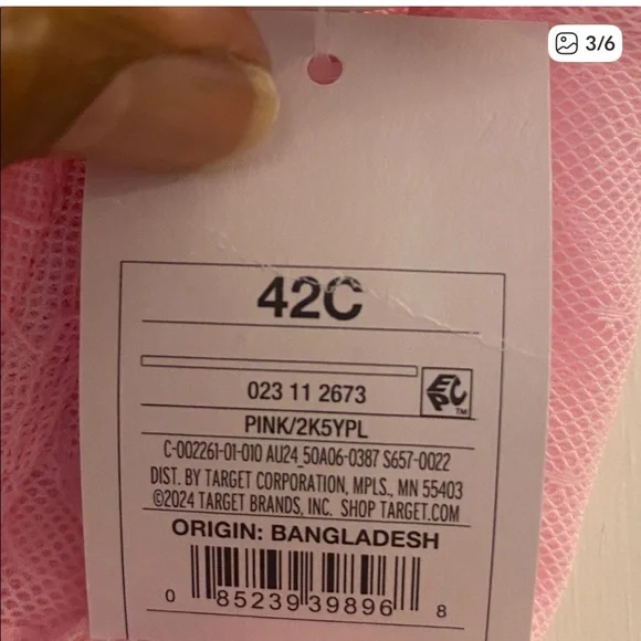 Bundle of (2) Arden size 42C Bras New With Tags - Picture 3 of 6